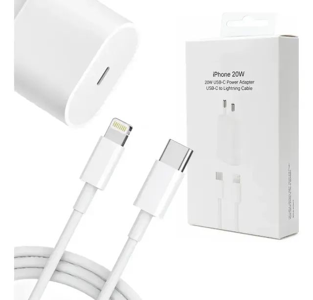 Carregador 20W USB-C Para Lightning Cable - Foto 2