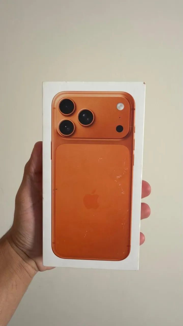 iPhone 17 Pro Max 256GB Laranja - Lacrado - Garantia Apple