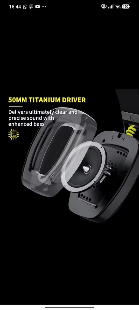 Headset gamer binune BW06 - Foto 3