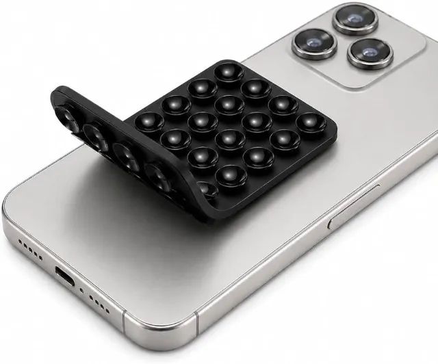 ? SUPORTE DE CELULAR DE SILICONE COM VENTOSA