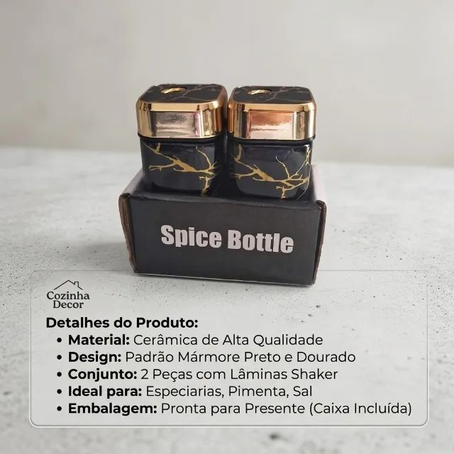 Frasco de condimentos