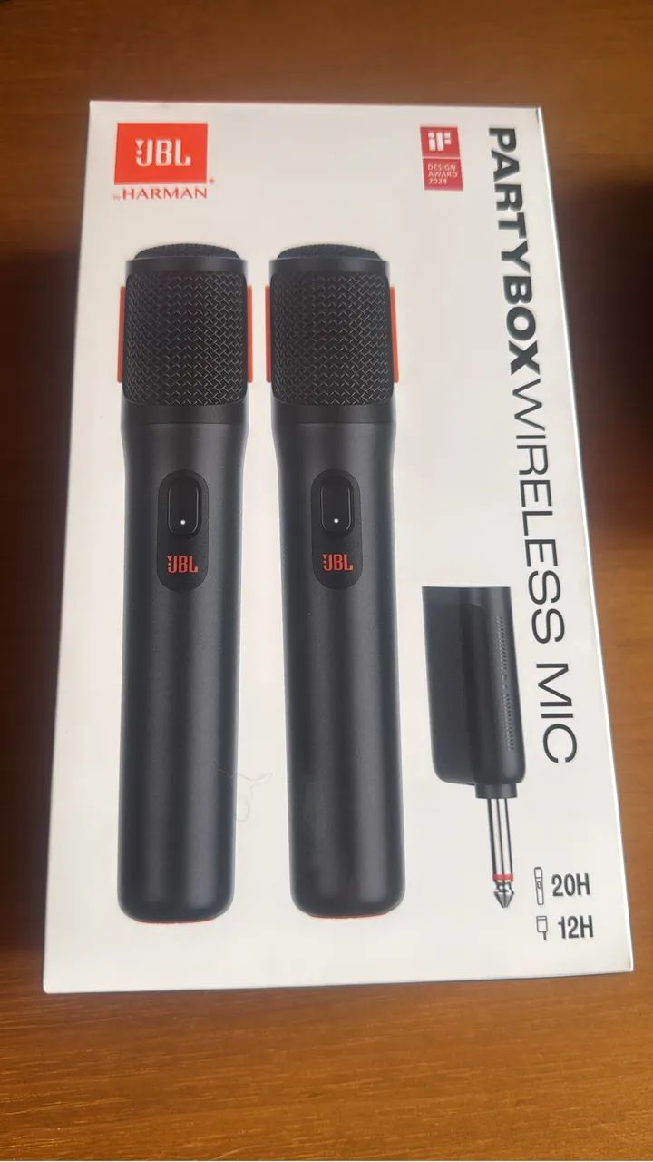 Microfone JBL Wireless Partybox c/ 2 MIC  - Foto 2