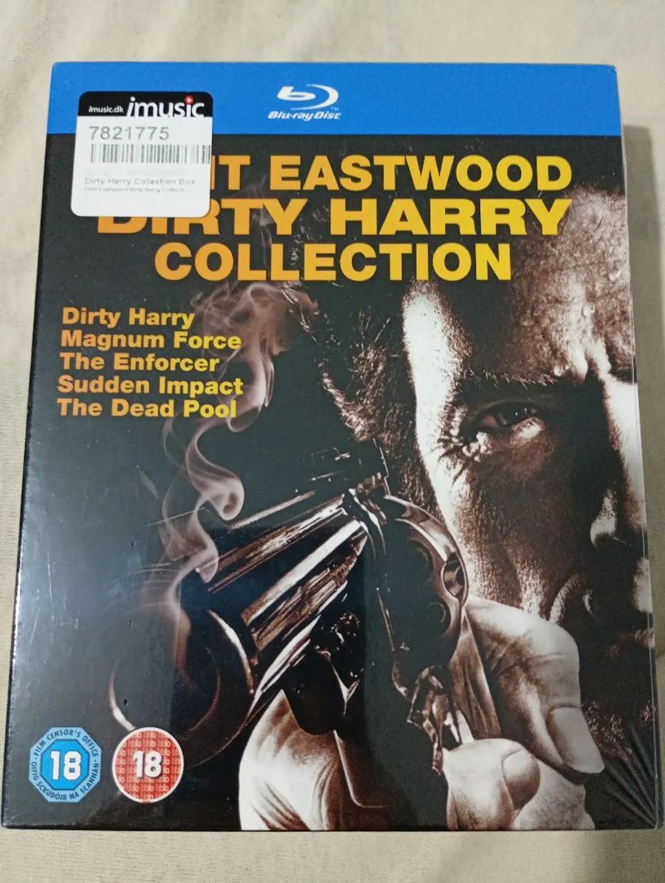 Blu-ray box Dirty Harry com Clint Eastwood 