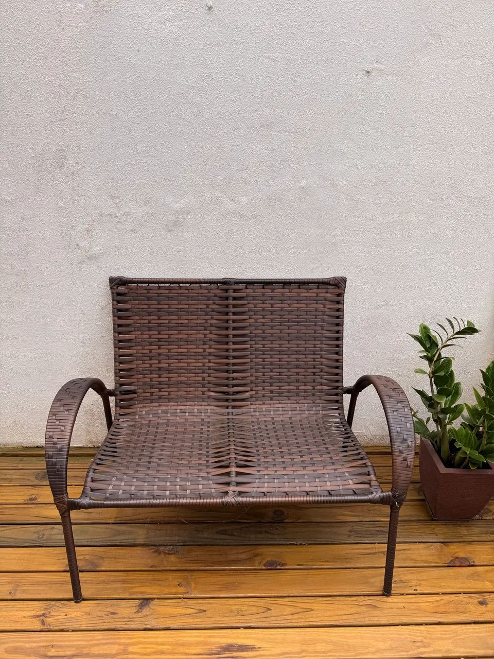 Conjunto para área externa  - poltrona, sofá e mesinha - Foto 2