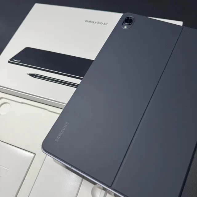 Tablet Samsung Galaxy Tab S11 256GB 11 pol! 1 mês uso! Zerado! Completo com Nota fiscal! - Foto 3