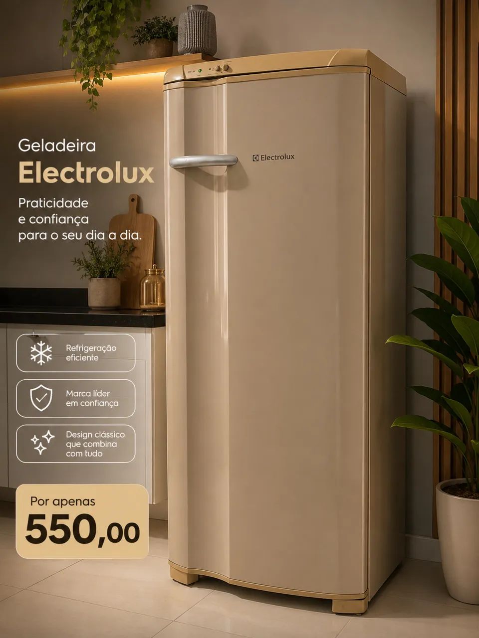 Geladeira Electrolux 
