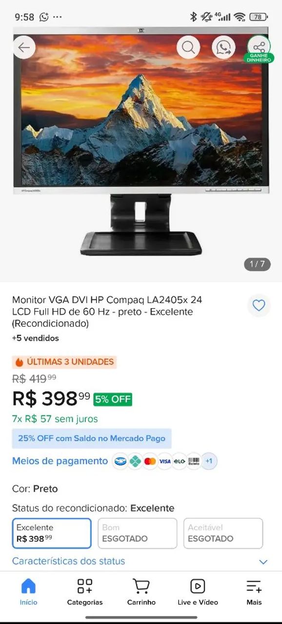 Monitor VGA HP - Foto 4