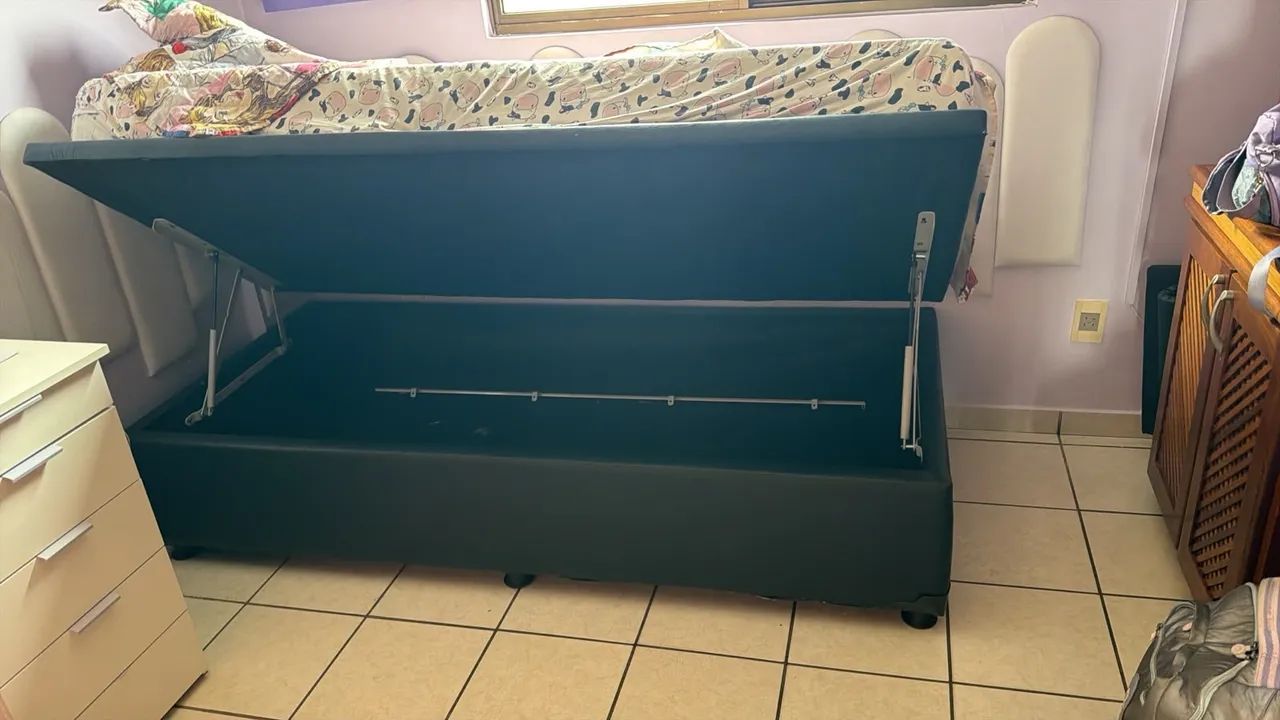 Cama baú solteiro - Foto 3