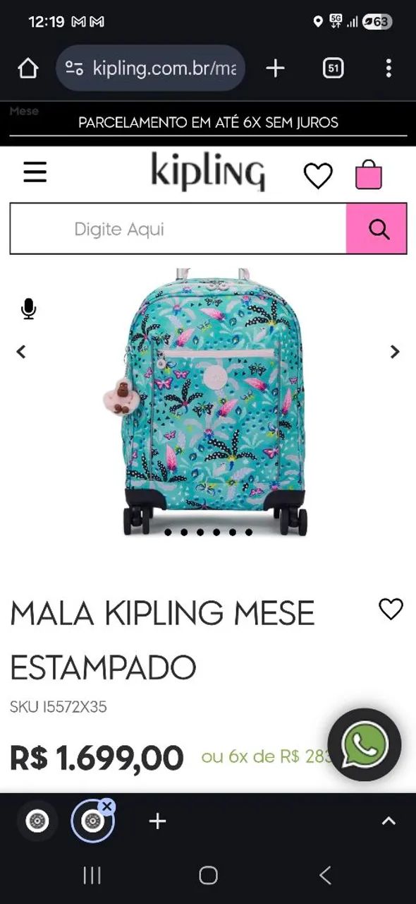 Mochila da Kipling NOVA - Foto 4