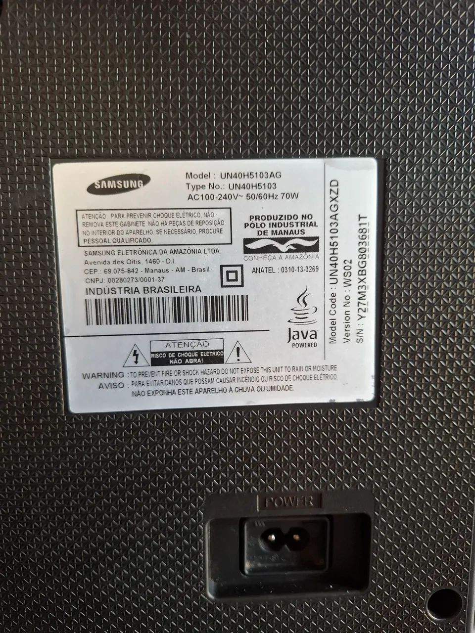 TV Samsung 40 polegadas  - Foto 4