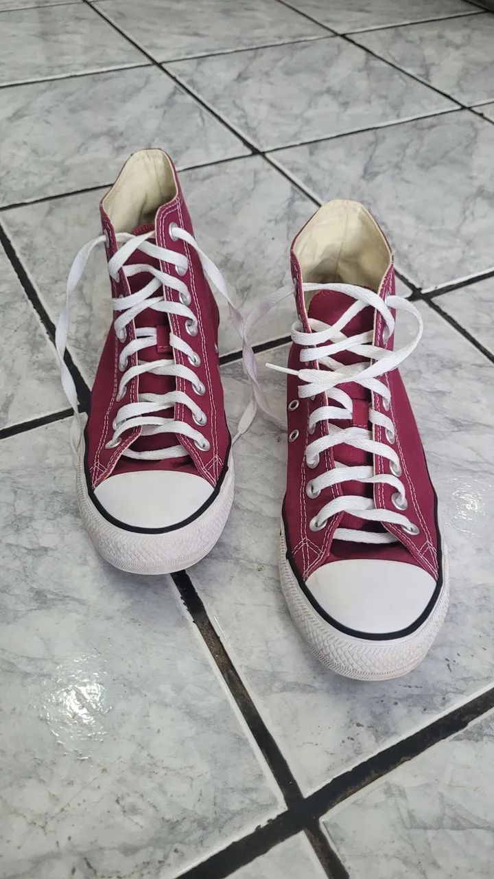 All Star vinho seminovo - Foto 2