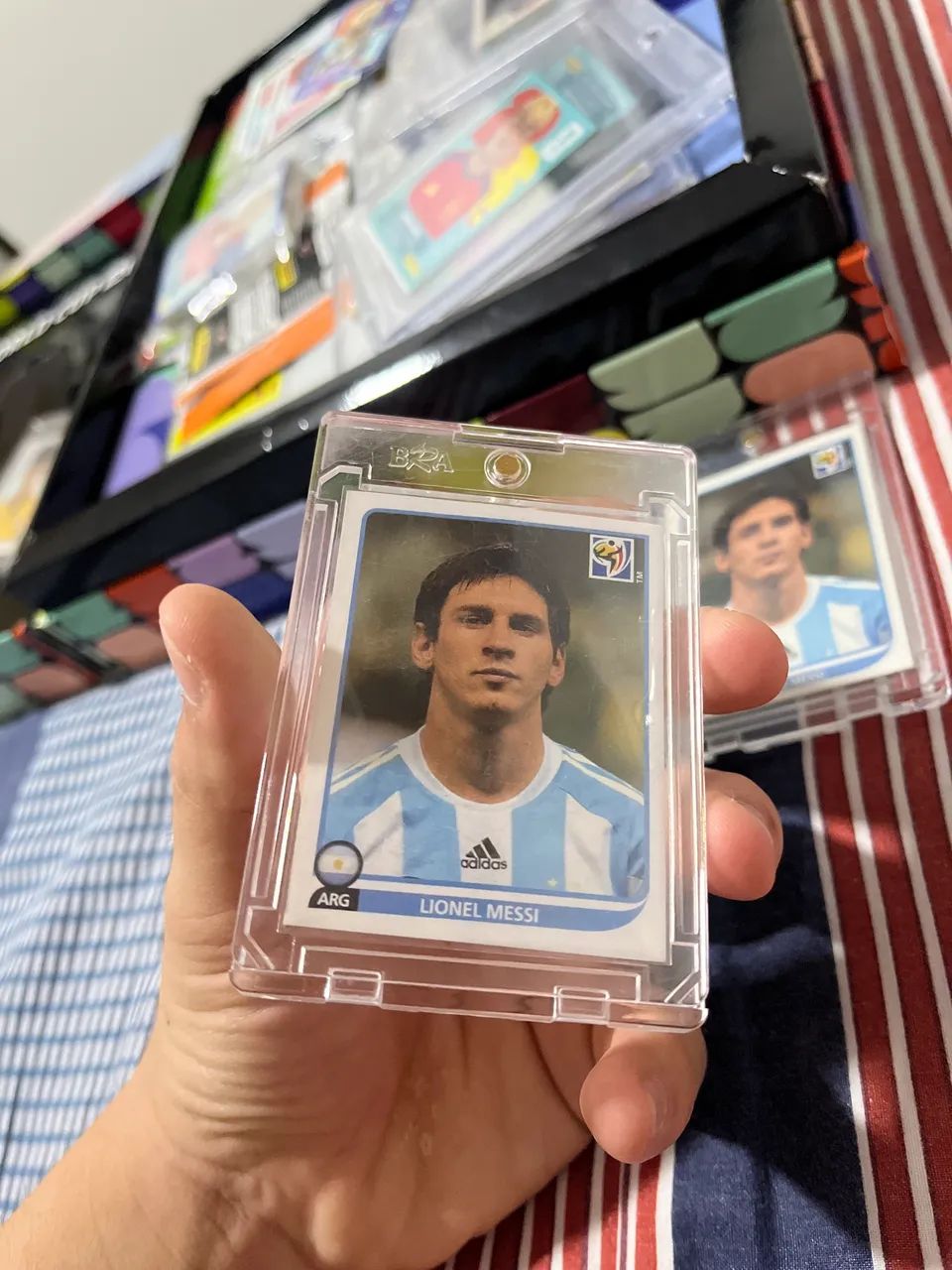 Figura Messi 2010 em perfeito estado