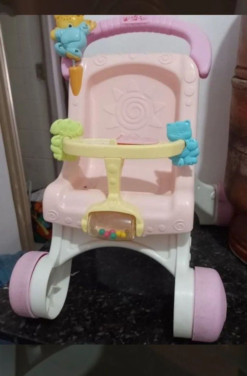 Andador Fisher -price meu primeiro carrinho de bebê