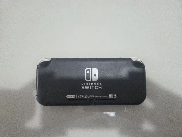 Nintendo Switch Lite Cinza + Caixa + Case Oficial + Carregador - Foto 3