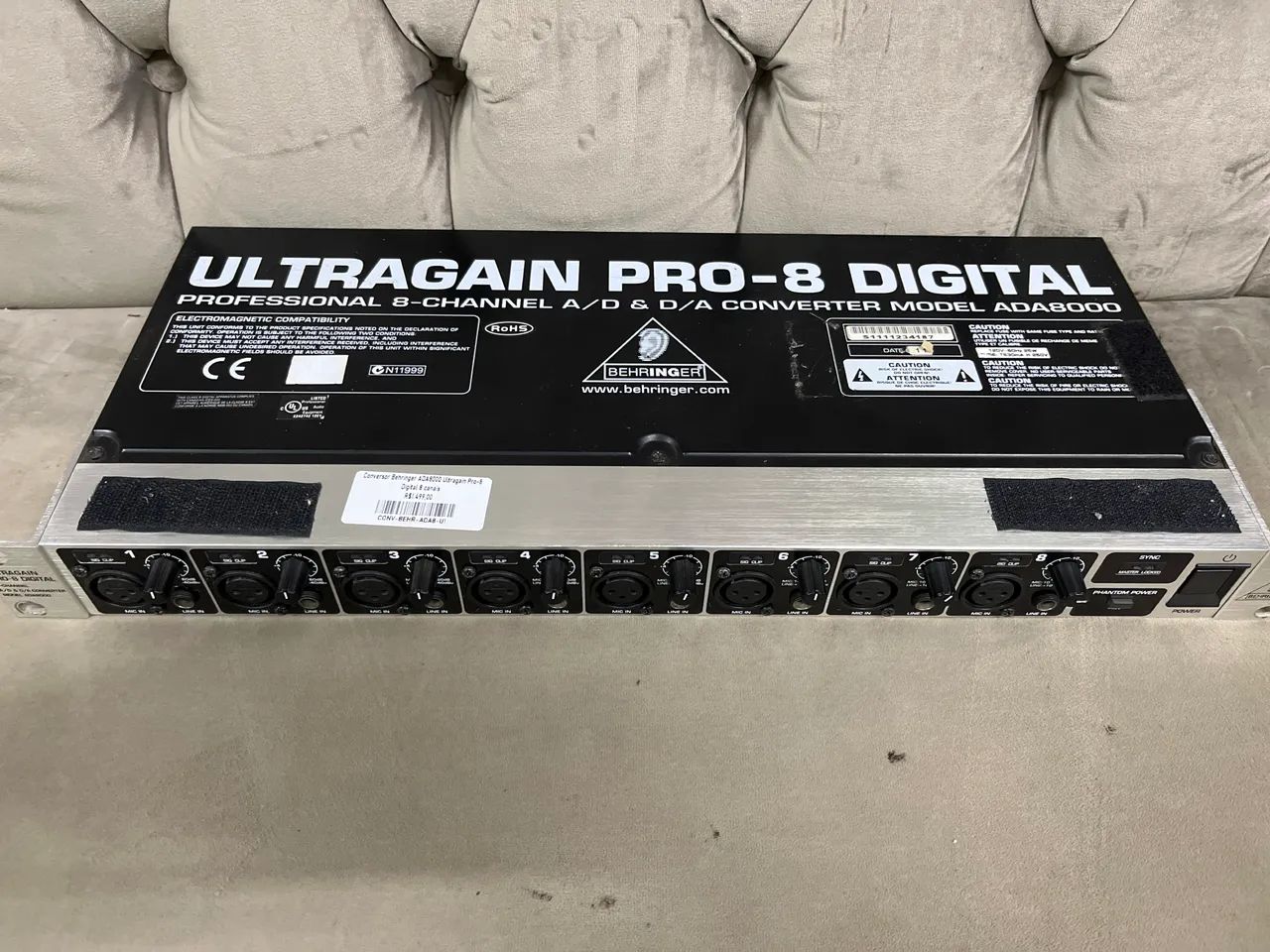 Conversor behringer ADA8000 - Foto 2