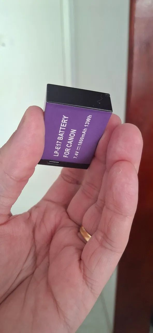 Bateria Canon LP E17 - Foto 3