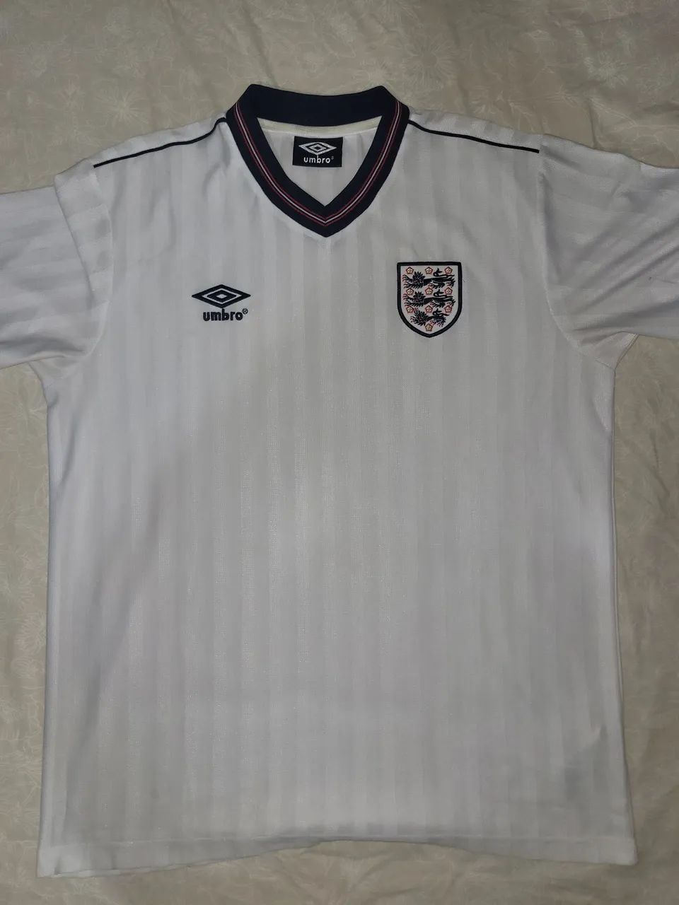 Camisa retro Inglaterra copa 86 oficial da umbro