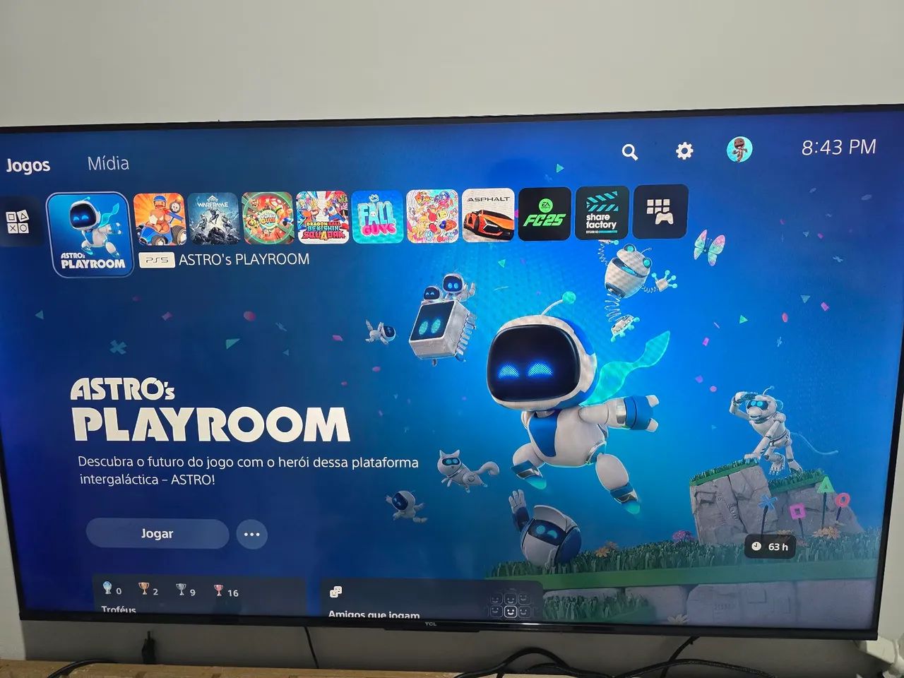 Ps5 Slim 1TB Com 2 controles e jogos (Castanhal) - Foto 4