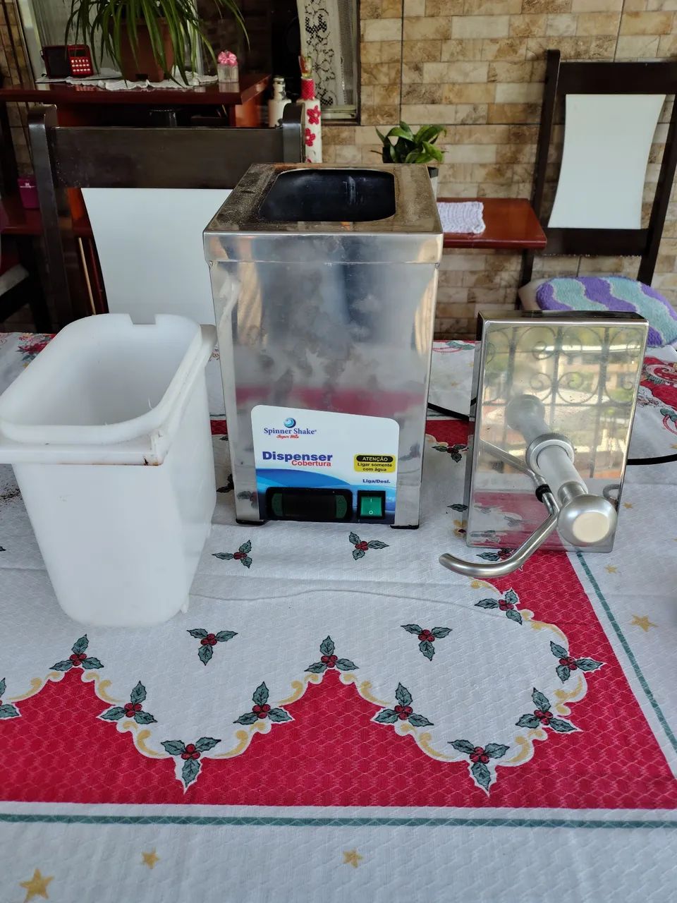Dispenser de cobertura aquecido com 1 bico 220v - Foto 4