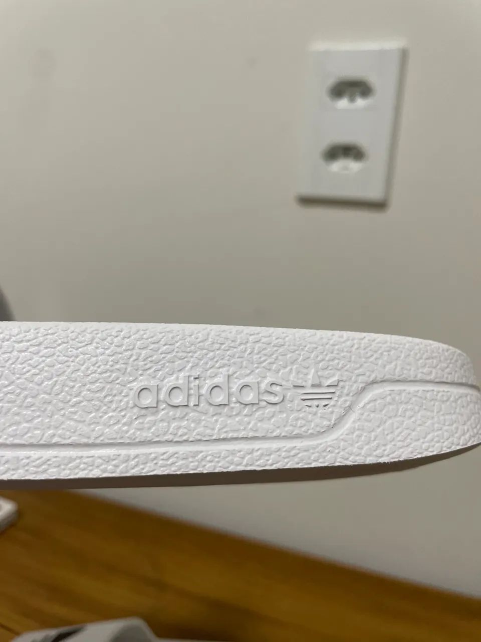 chinelo adidas branco original - Foto 4