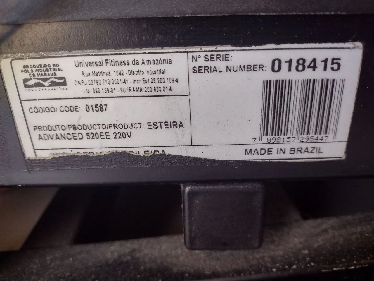 Esteira eletrônica atletic  - Foto 5