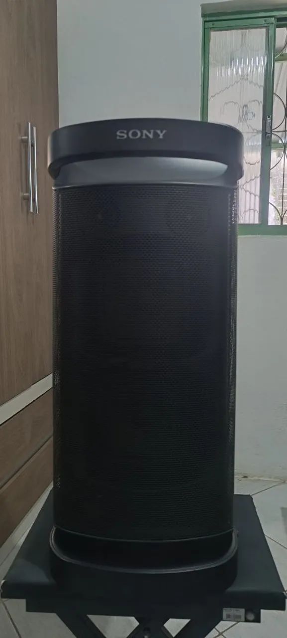 Caixa de som sony srs-xp700, bateria interna 