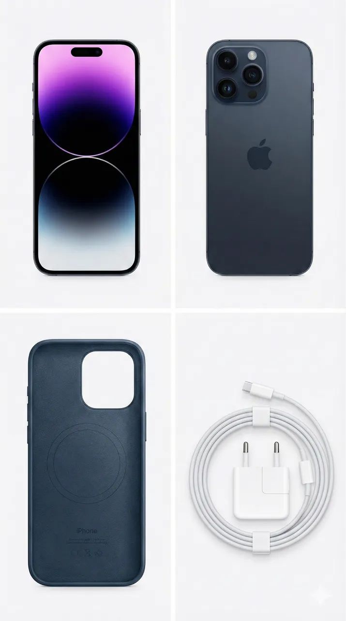 Iphone 14 pro max 512GB- Preto espacial  - Foto 2