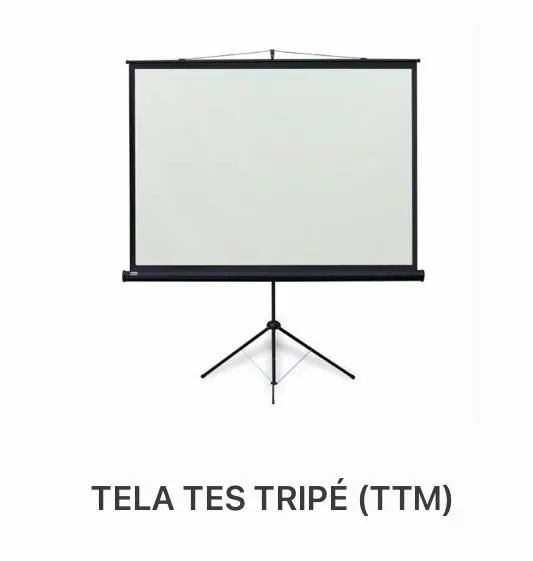 Tripé tela projetora - Foto 3
