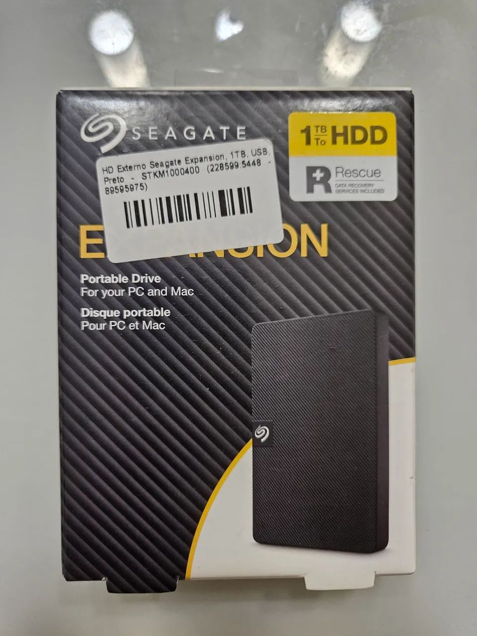 HD Externo Seagate 1TB