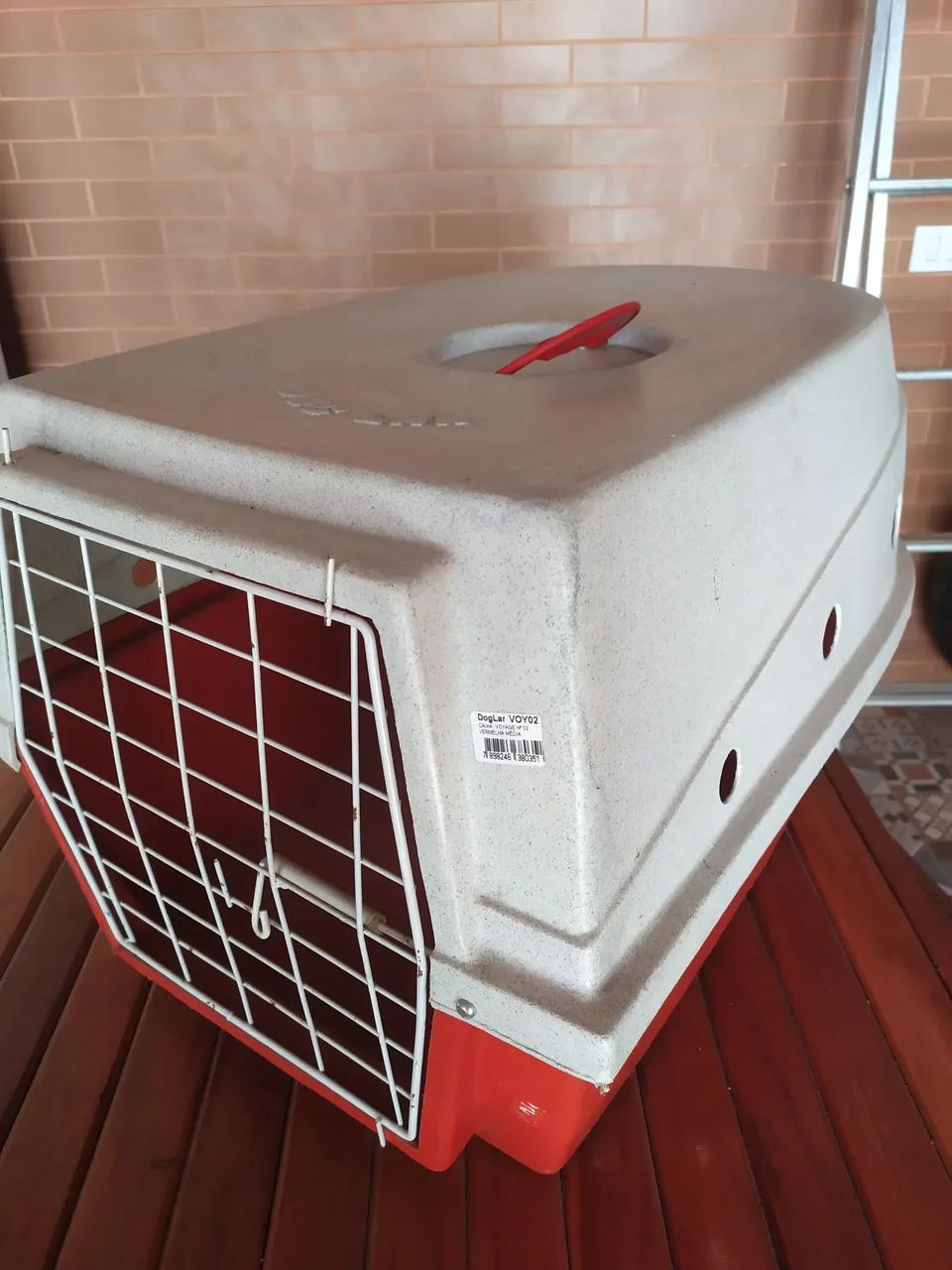 Caixa de transporte para pet 