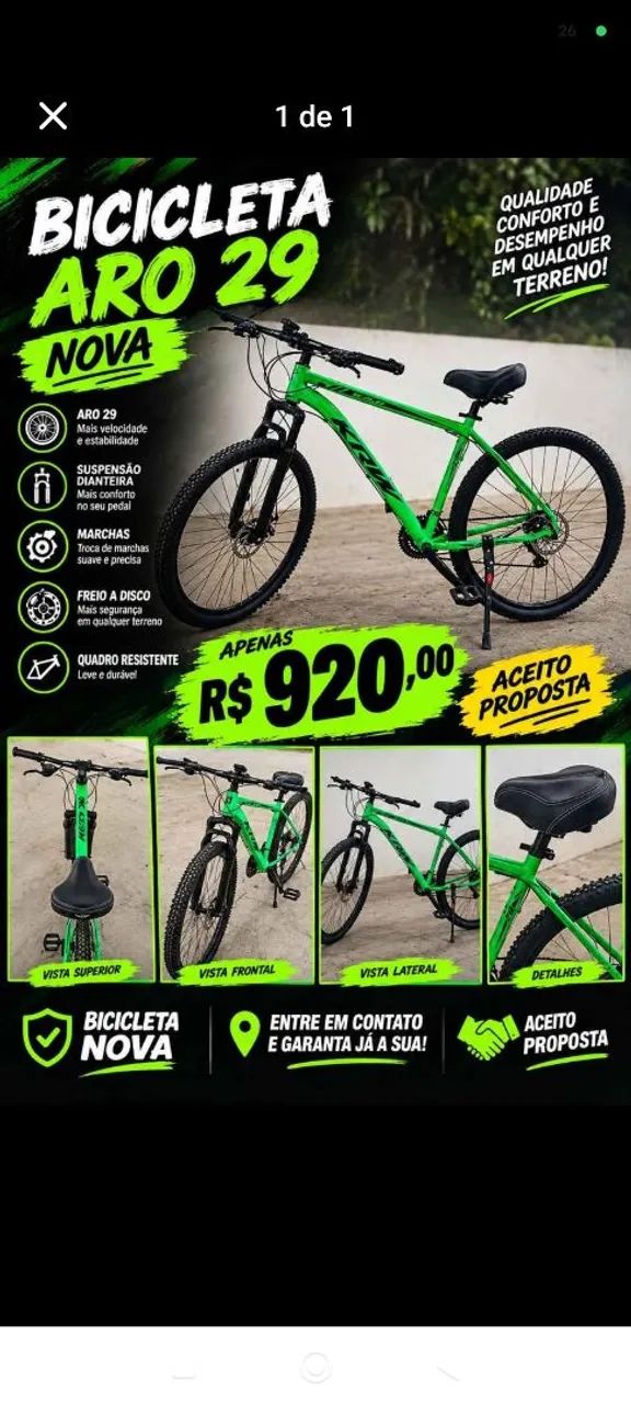 BIKE ARO 29