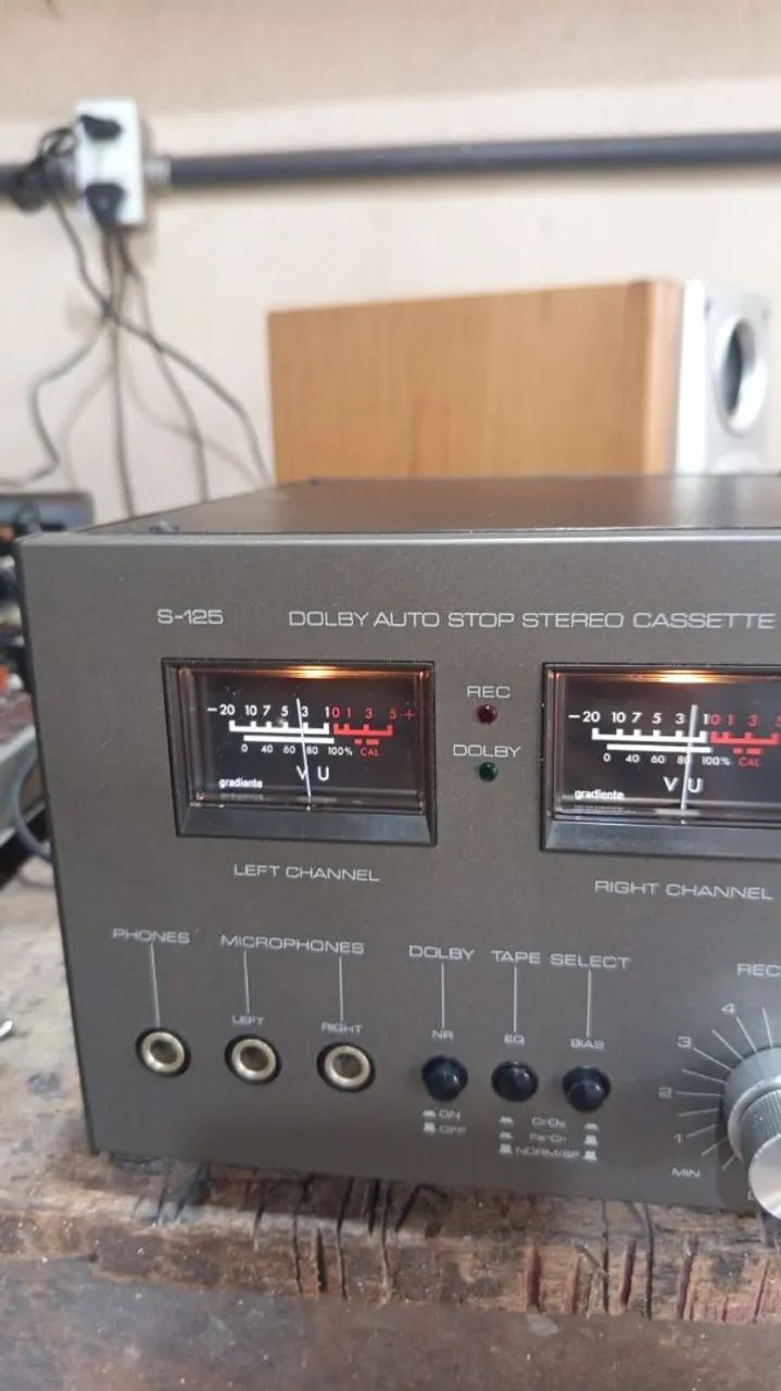 Lindo Tape Deck Gradiente S125 - Foto 3