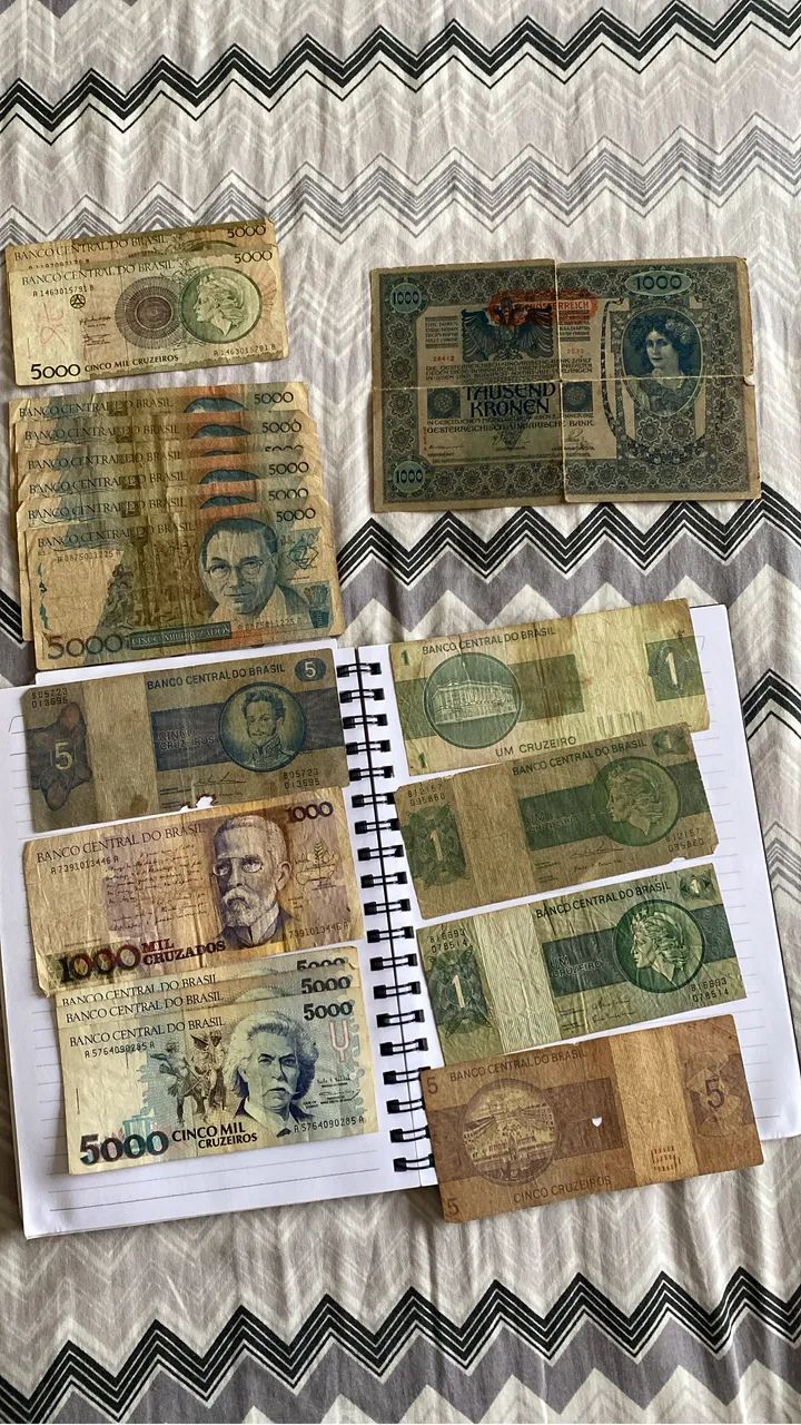 Cédulas antigas