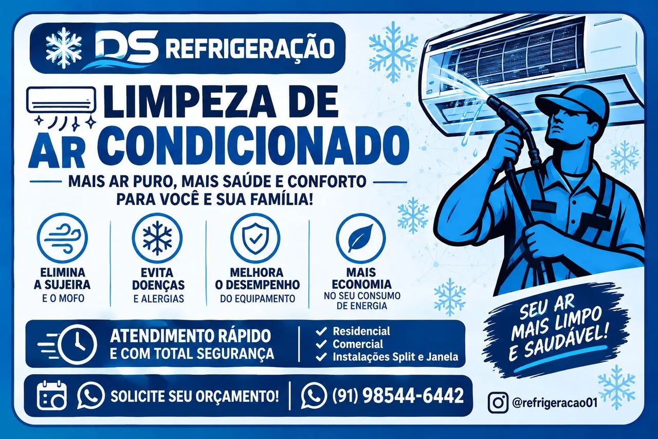 Limpeza de ar condicionado 