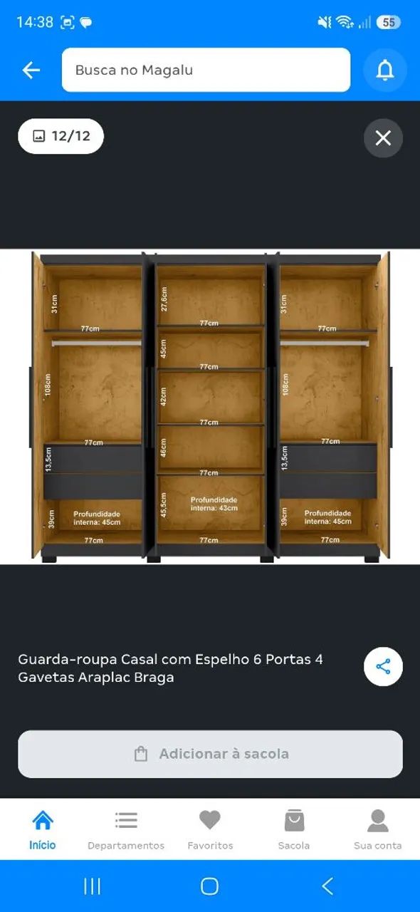 Vendo guarda roupa na caixa  - Foto 2