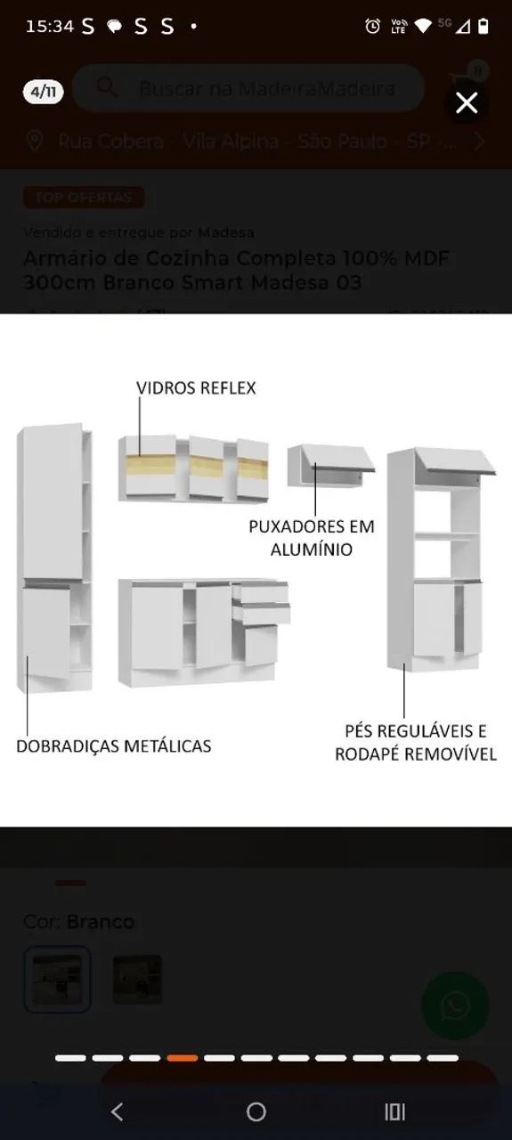 Armário de cozinha  - Foto 3