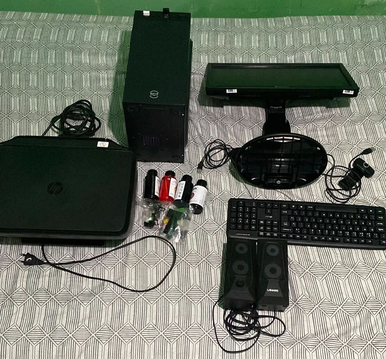 Computador completo com impressora 