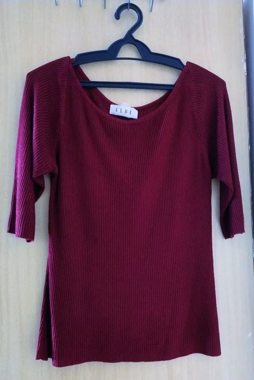 Blusa de manhã, magenta.
