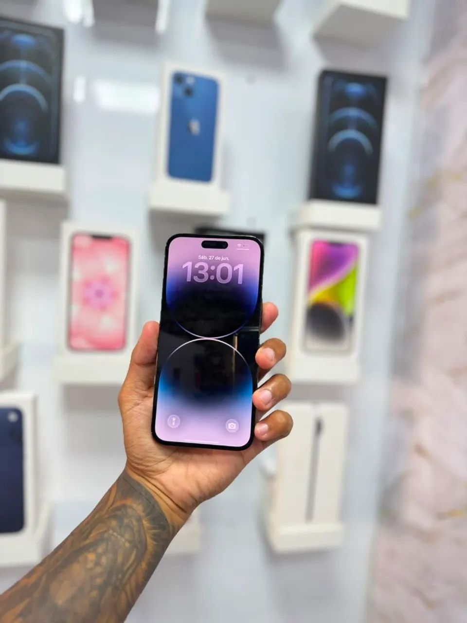 IPHONE 14 PRO MAX 128GB<br>R$ 3.299<br>PROMOÇÃO - Foto 4
