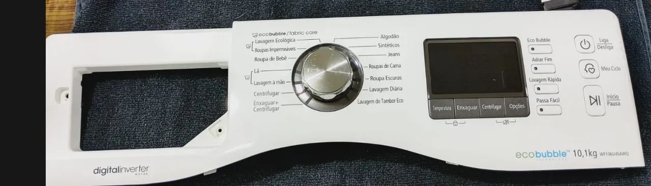 Placa Interface Lava e Seca Samsung Wf 106U4 SAWQ com Painel  - Foto 4