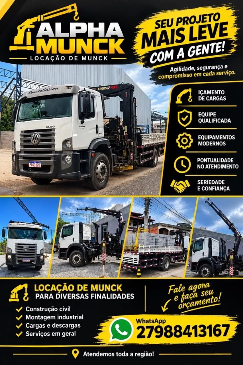 Locação de Munck