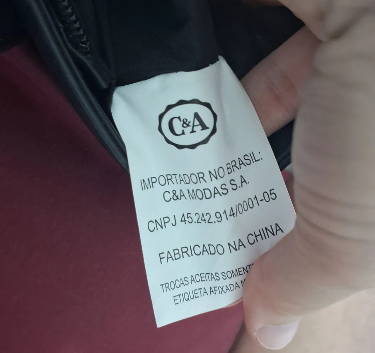 Bolsa média preta da C&A - Foto 3