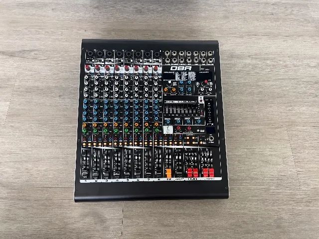 Mesa de Som  DM8 USB DBR de 8 Canais Com Efeitos e Interface