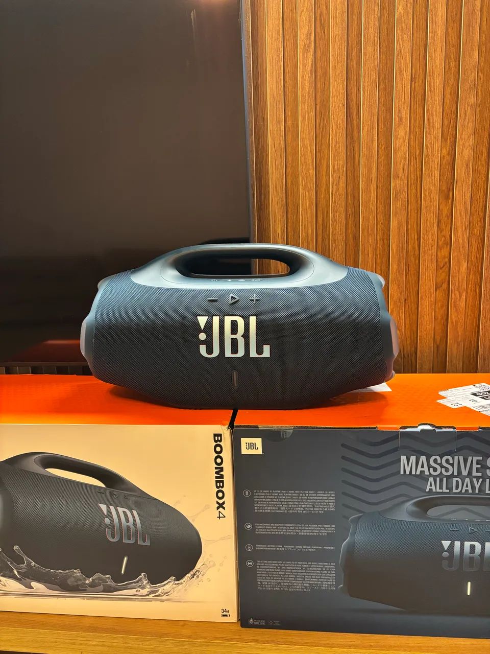 JBL BOOMBOX 4 ORIGINAL AZUL | NOVA E LACRADA  - Foto 5