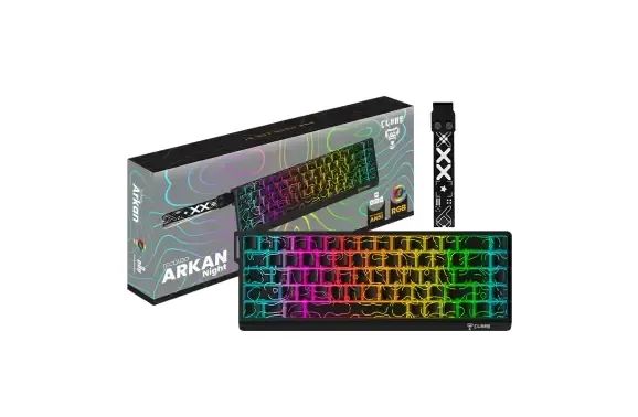 TECLADO GAMER MECÂNICO - CLANM *LANÇAMENTO