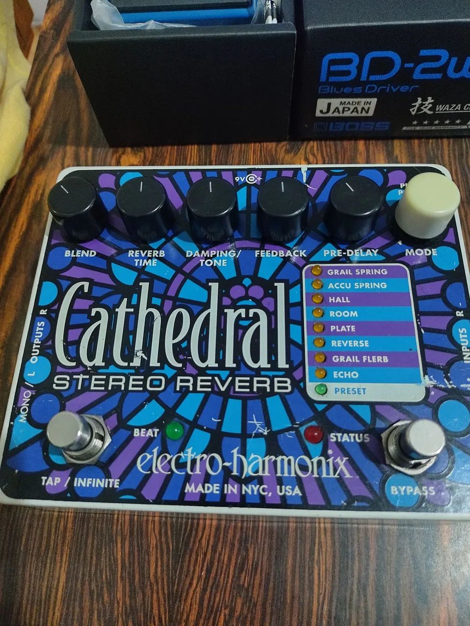 Pedal Electro Harmonix Cathedral - EHX - Instrumentos musicais