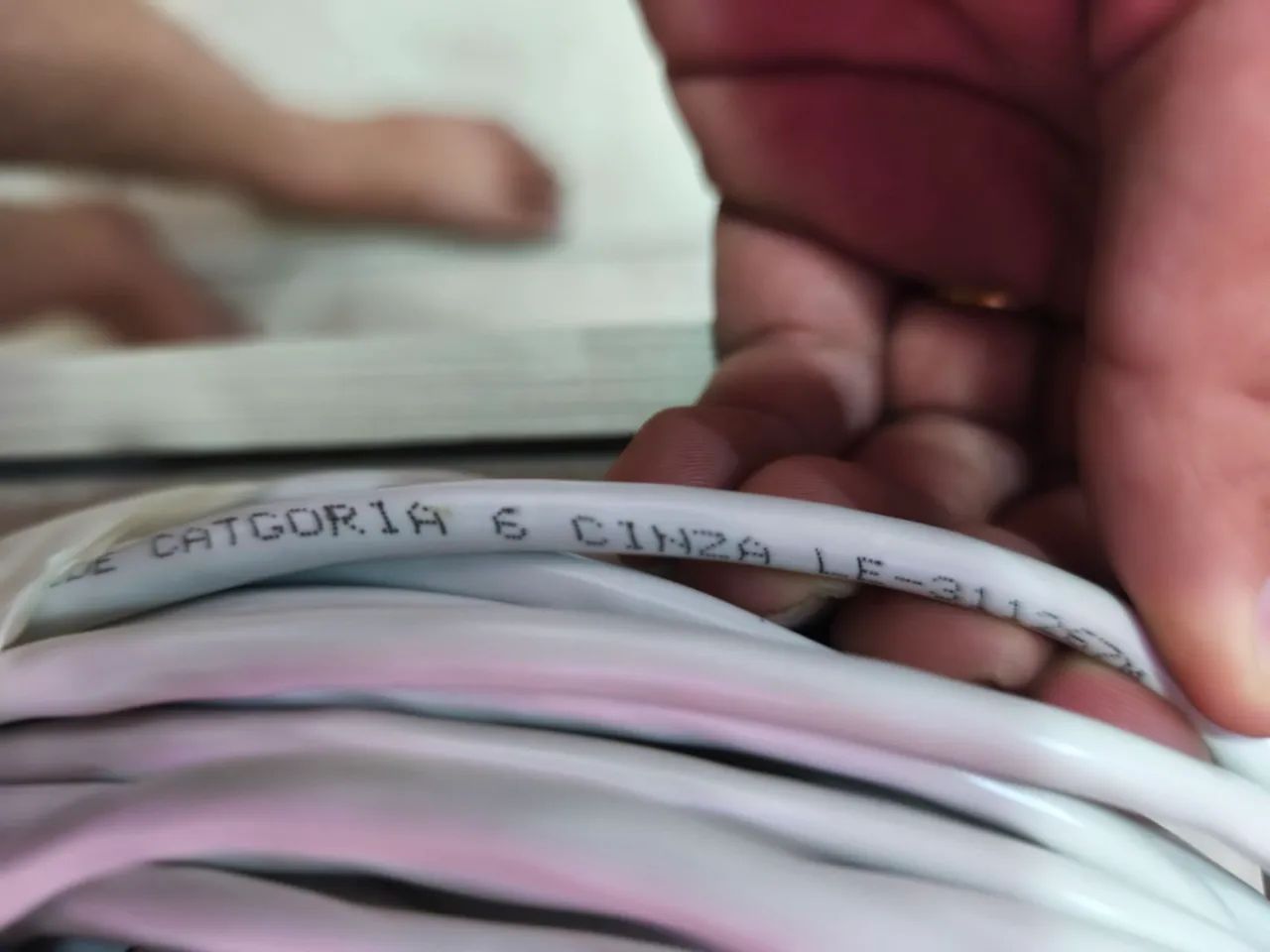 Cabo de rede Lan ethernet RJ45 CAT6E 30M - Foto 2