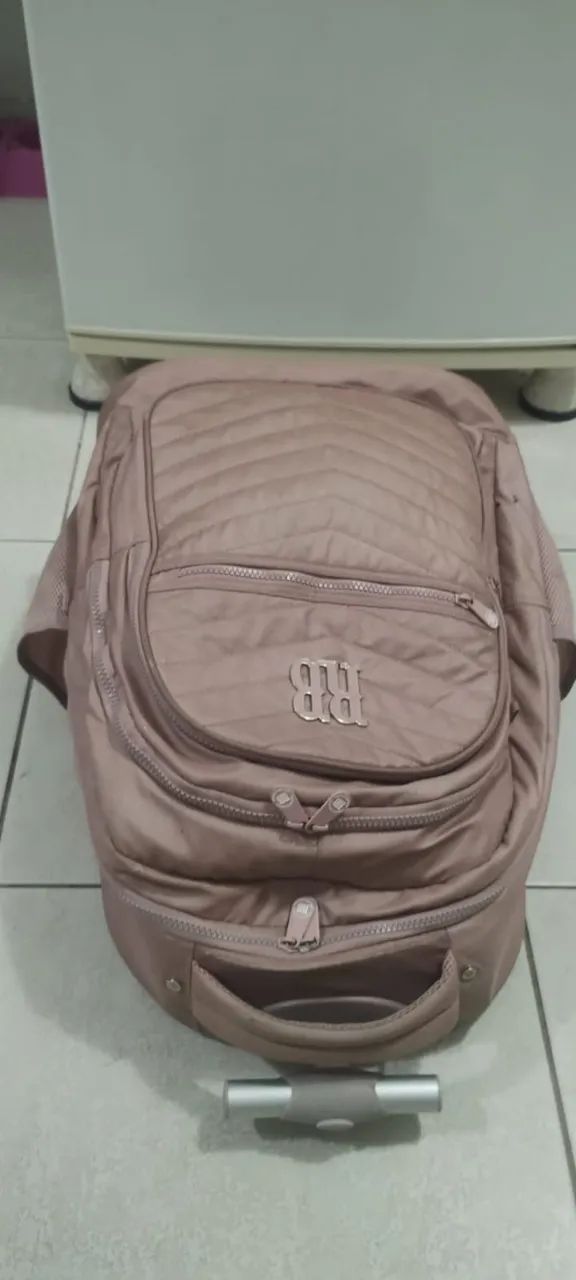 MOCHILA DE RODINHA SEMI-NOVA - Foto 3
