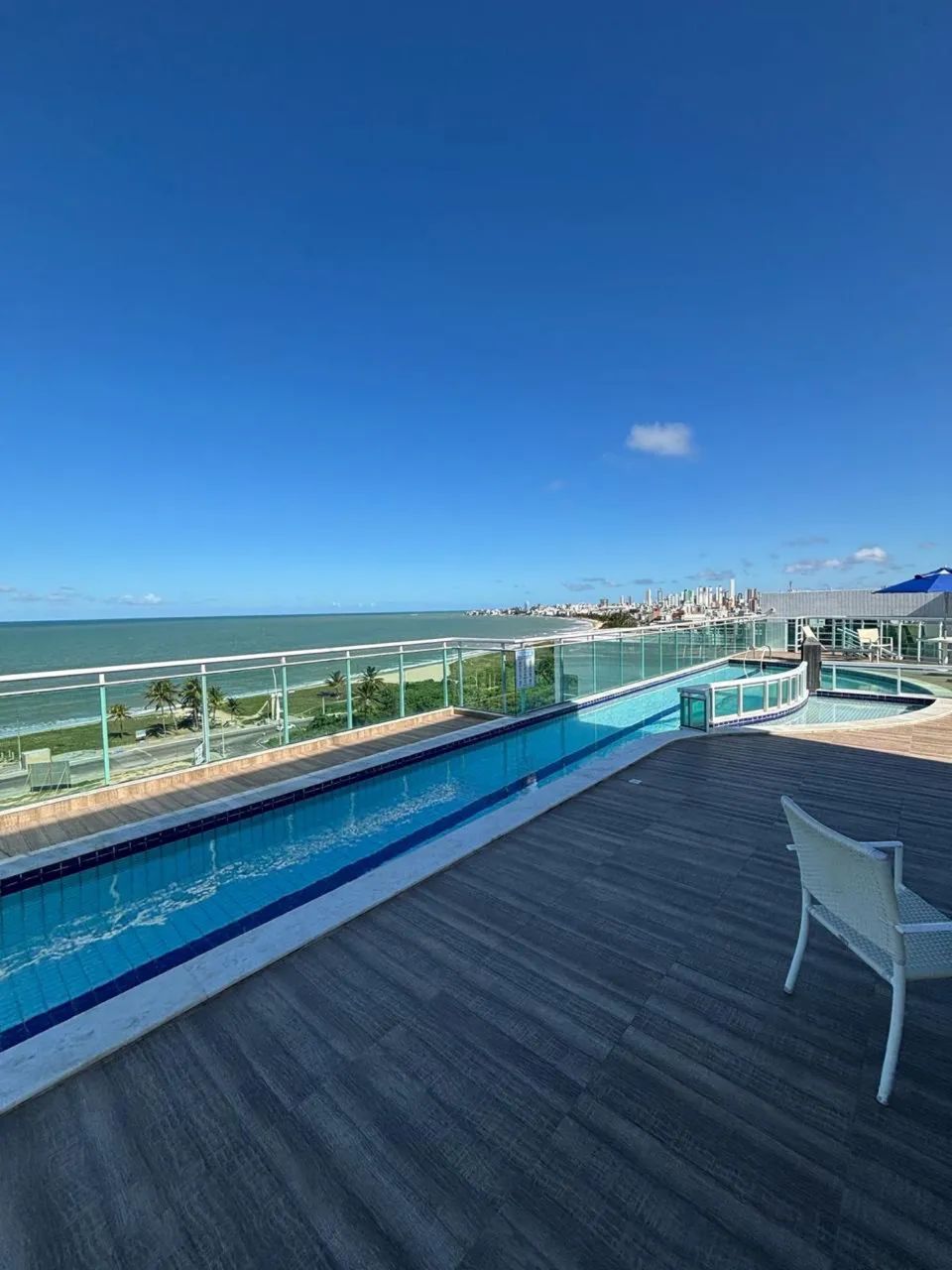Apartamento 2 quartos, vista mar em intermares!
