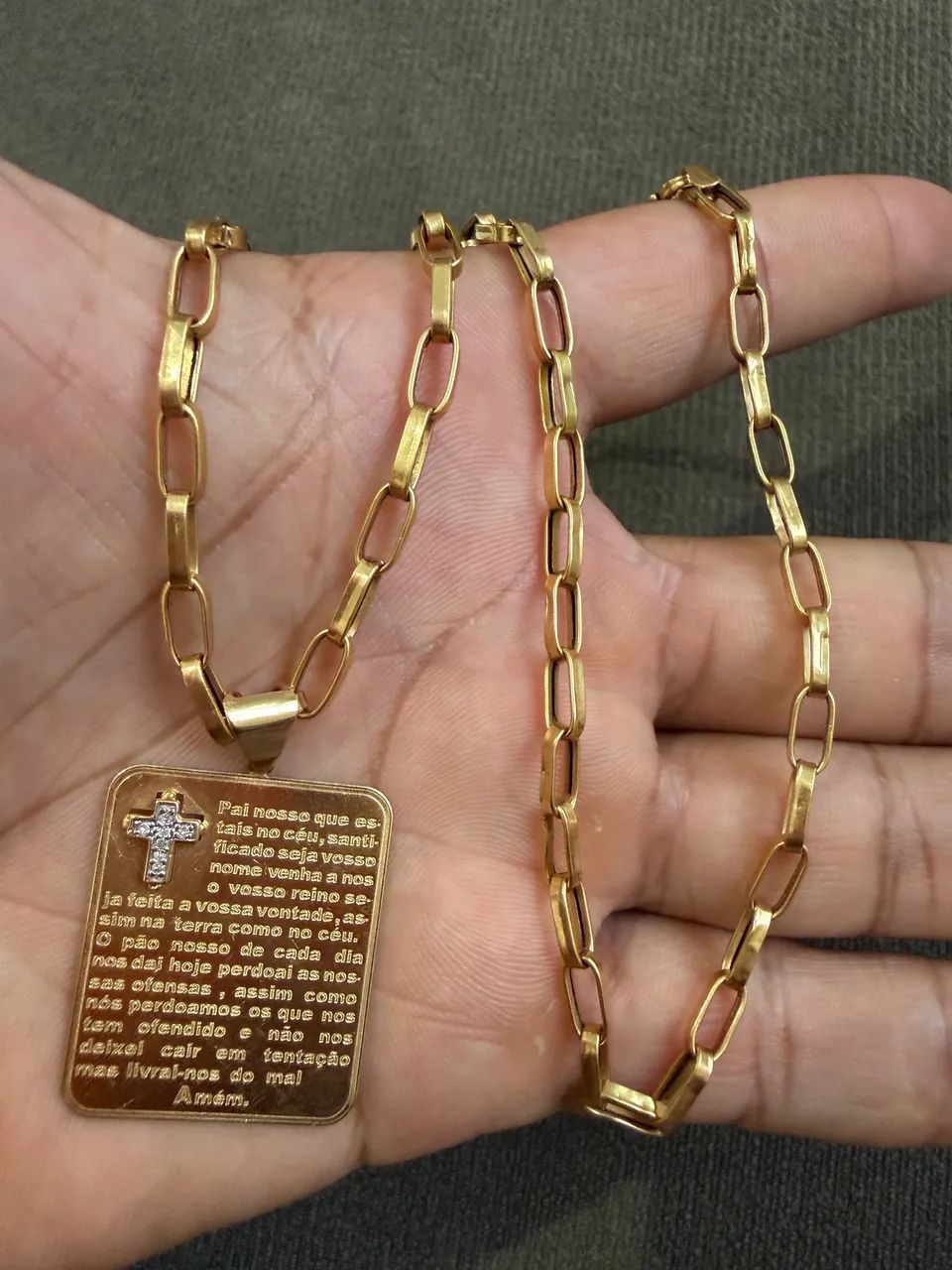 Cordão ouro 18k - Foto 3